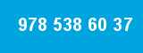 978 538 60 37